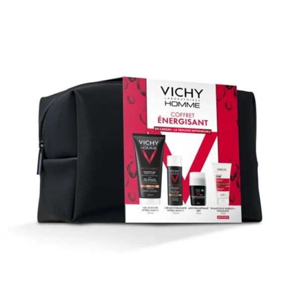 Vichy Homme Trousse Soins du Corps – Rituel énergisant complet