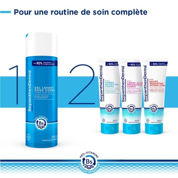 BepanthenDerma® Gel Lavant Doux Corps 200ml