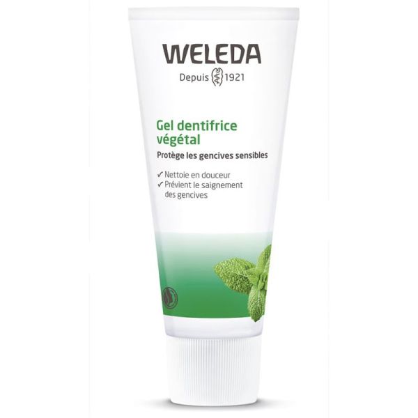 Weleda Gel Dentifrice Végétal 75ml – Protection gencives sensibles
