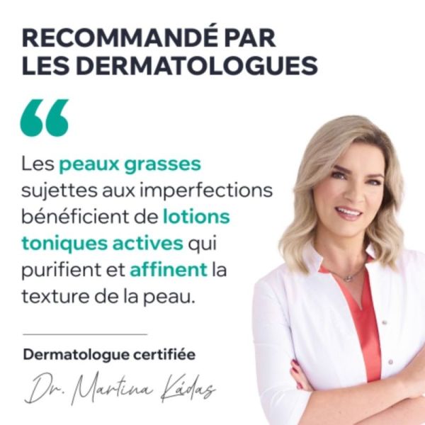 Uriage Hyséac Tonique Peeling Purifiant 250 ml - Resserre les pores et affine le grain de peau