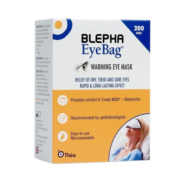 Théa Blepha Eyebag Masque Chauffant pour Yeux Secs & Fatigués