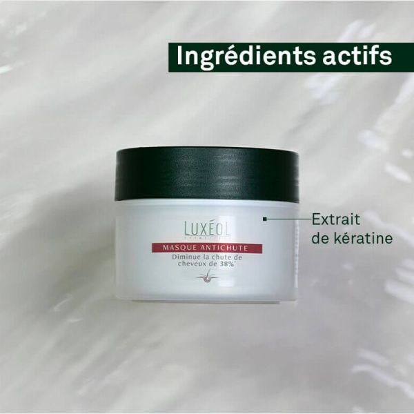 Luxéol Masque Antichute - 200ml - Renforce, sublime et limite la chute des cheveux