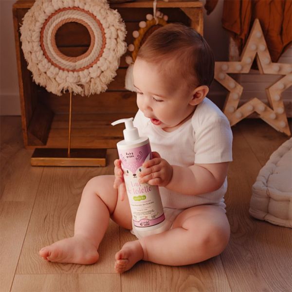MKL Baby Green Lait de Toilette Bio - 400 ml - Nettoyage doux et hydratation pour la peau