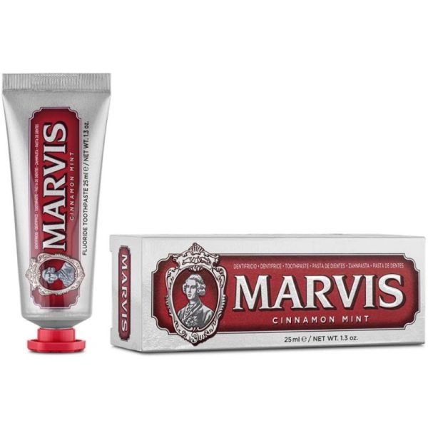 Dentifrice Menthe Cannelle Rouge - 25 ml - Fraîcheur intense et expérience gustative raffinée
