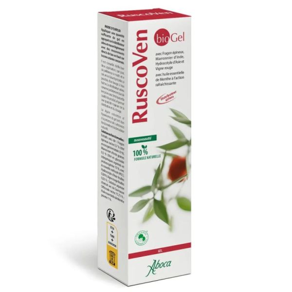 Aboca RuscoVen bioGel Bien-Être Circulatoire Des Jambes Lourdes - 100ml