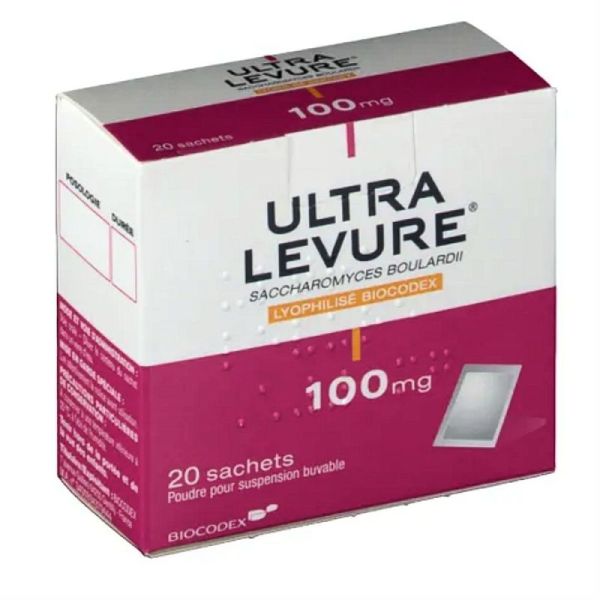 Ultra Levure 100 mg 20 sachets