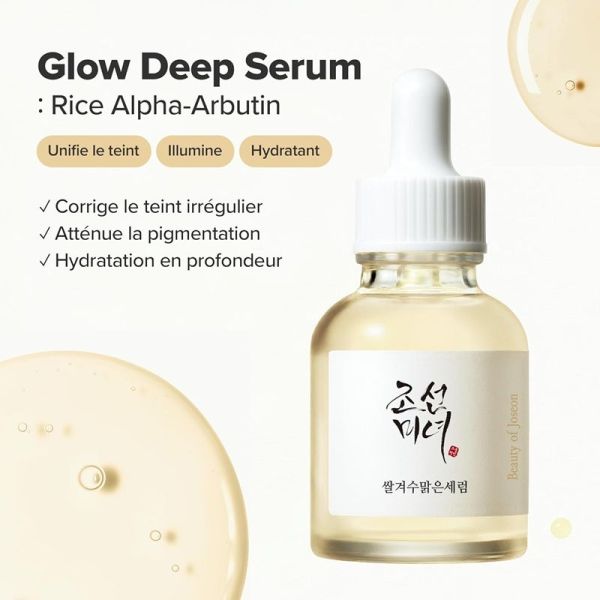 Beauty of Joseon Glow Deep Sérum Éclat Intense Riz + Alpha-Arbutine - 30ml
