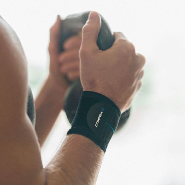Donjoy Compex Activ'® Wrist Band+ Bande de Contention Sportive pour Poignet