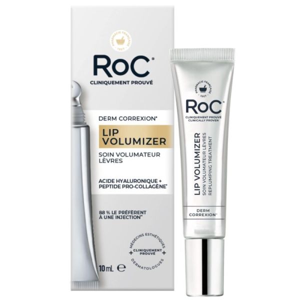 RoC Derm Correxion Lip Volumiser 10ml - Soin volumateur de lèvres sans injection