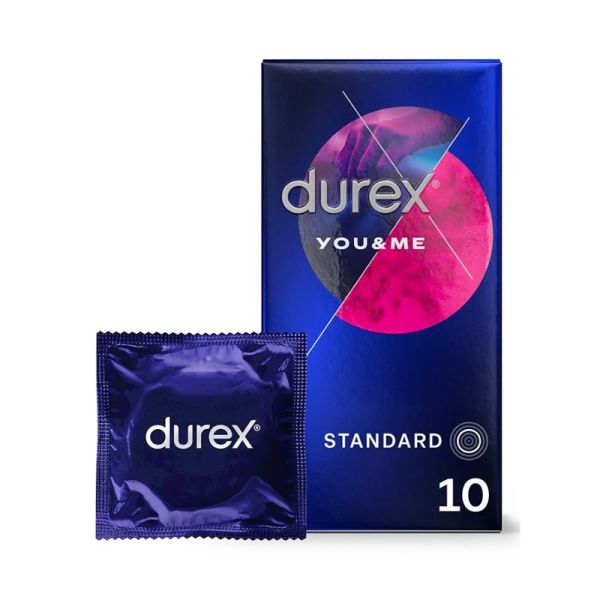 Durex You & Me Préservatifs x10