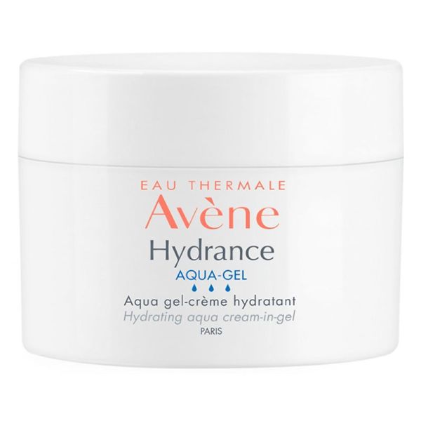 Avène Hydrance Aqua-Gel Crème Hydratant - 50 ml - Hydratation intense et multi-usage peaux sensibles