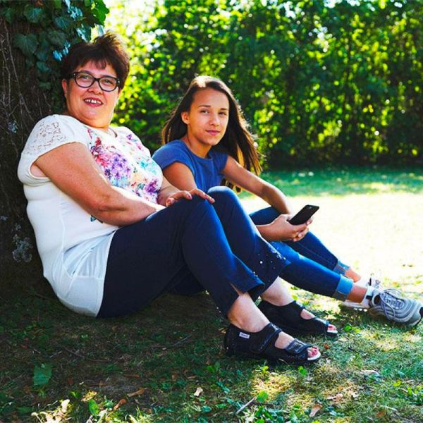 Gibaud CHUT Kéa Bordeaux - Chaussures Confort Femme Pieds Déformés
