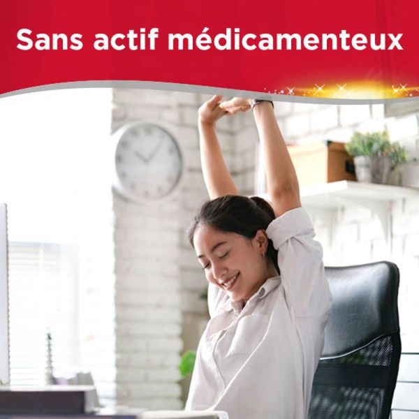 Thermacare Patch Auto-Chauffant Bas du Dos Boîte de 4 Patchs - Soulage les douleurs musculaires et articulaires