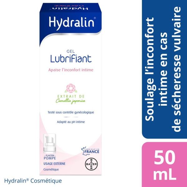 Hydralin gel lubrifiant hydratant 50 ml