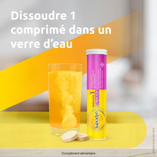 Supradyn Intensia 30 comprimés effervescents