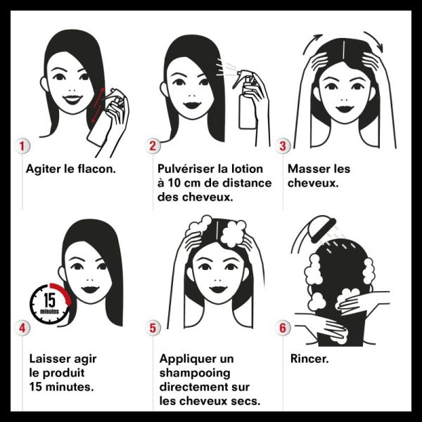 Pouxit Extra Fort Traitement Anti-Poux et Lentes Spray - 100ml - Éradication rapide en 15 minutes