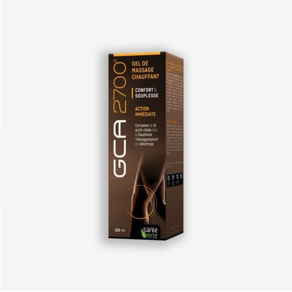 Santé Verte GCA 2700 Gel de Massage Chauffant 100 ml