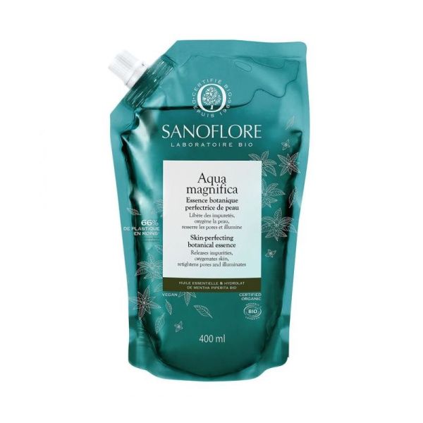 Sanoflore Aqua Magnifica Lotion Purifiante - Eco-Recharge 400ml