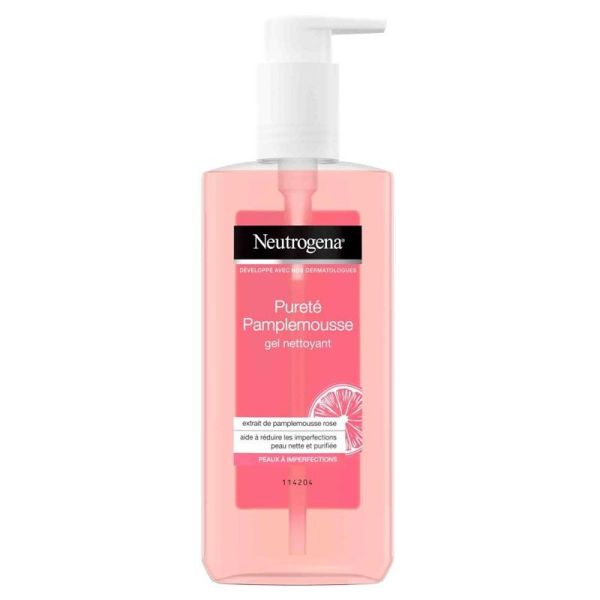 Neutrogena Pureté Pamplemousse Gel Nettoyant Peaux à Imperfections - 200ml