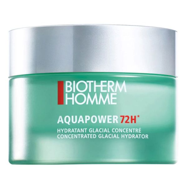 Biotherm Homme Aquapower 72H Hydratant Glacial Concentré - 50 ml - Peaux Déshydratées