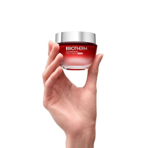 Biotherm Blue Peptides Uplift Crème de Nuit Anti-âge et Fermeté - 50 ml