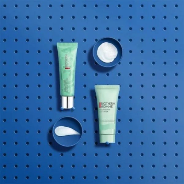 Biotherm Homme Aquapower Ultra Nettoyant & Rafraîchissant Coffret - Soin purifiant et rafraîchissant visage