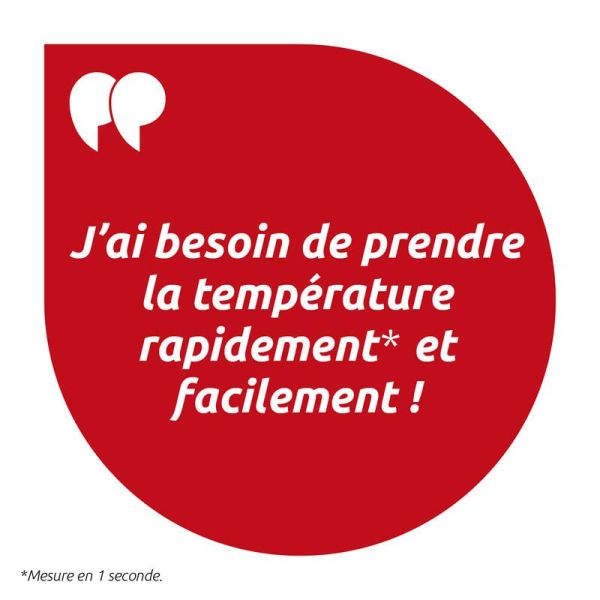 Torm Thermomètre Flash Sans Contact - 1 pièce - Mesure rapide et hygiénique