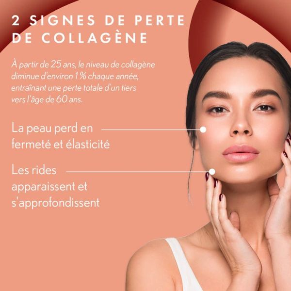Oenobiol Derma Expert Collagène Marin - 10 shots liquides de 10g - Lutte Contre les Signes de l'Âge