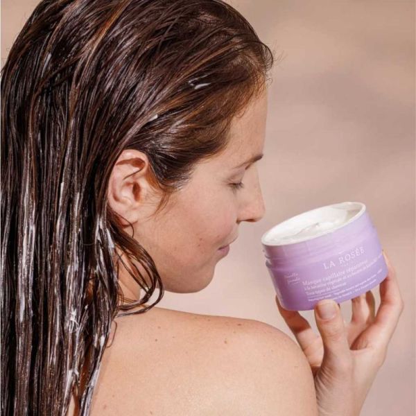 La Rosée Masque Capillaire Réparateur 200ml - Kératine végétale et beurre de karité bio