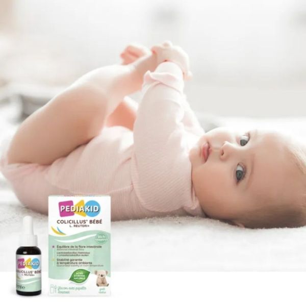 Pediakid Colicillus Bébé L. Reuteri+ Drops 8ml – Confort digestif et flore intestinale