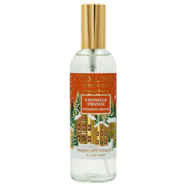 Collines de Provence Parfum d'Intérieur de Noël - Cannelle Orange - 100ml