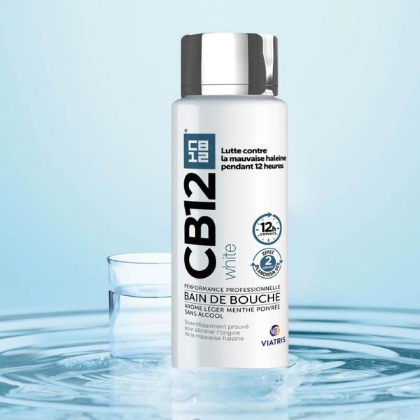 CB12 Bain de Bouche White 250 ml