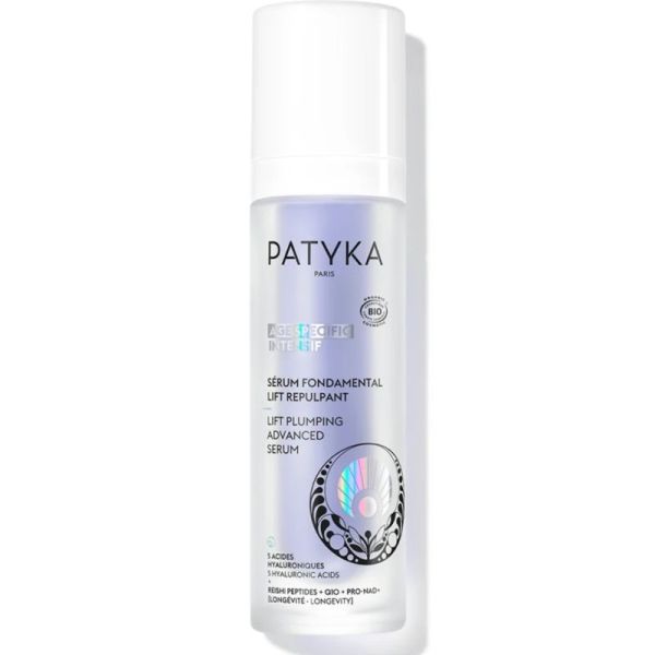 Patyka Sérum Fondamental Lift Repulpant 30 ml - Soin visage anti-âge aux 5 acides hyaluroniques