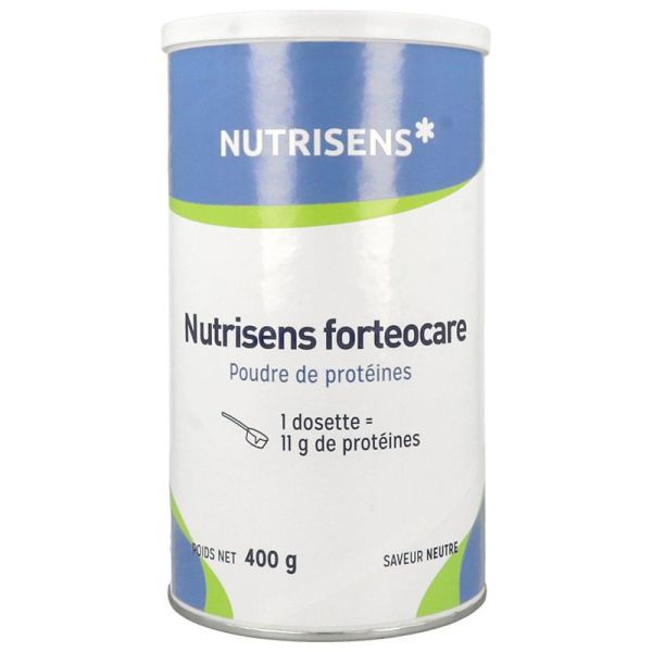 Nutrisens Forteocare Poudre de Protéines - 400g - Goût Neutre - Soutien nutritionnel