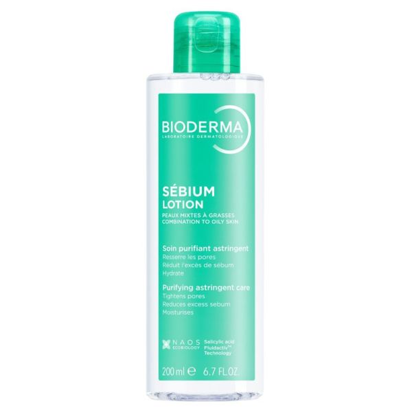 Bioderma Sébium Lotion 200ml – Purification et pores resserrés