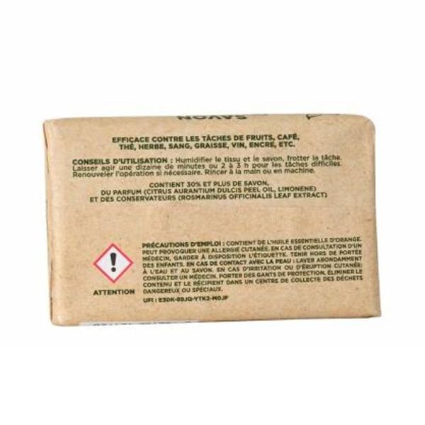 MKL Green Nature Savon Détachant Terre de Sommières 100g – détache efficacement à l'argile naturelle
