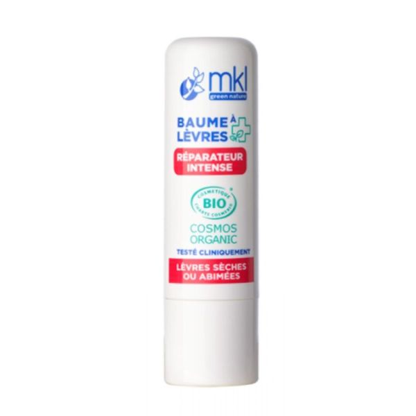 MKL Green Nature Baume à Lèvres Réparateur Intense Bio Lèvres Sèches & Abimées - 4g