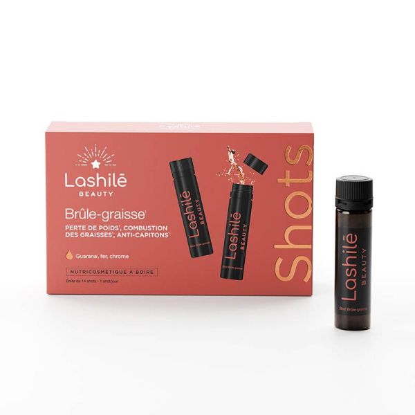 Lashilé Beauty Shots Brûle-Graisse 14 Shots de 15 ml - Perte de poids, combustion des graisses