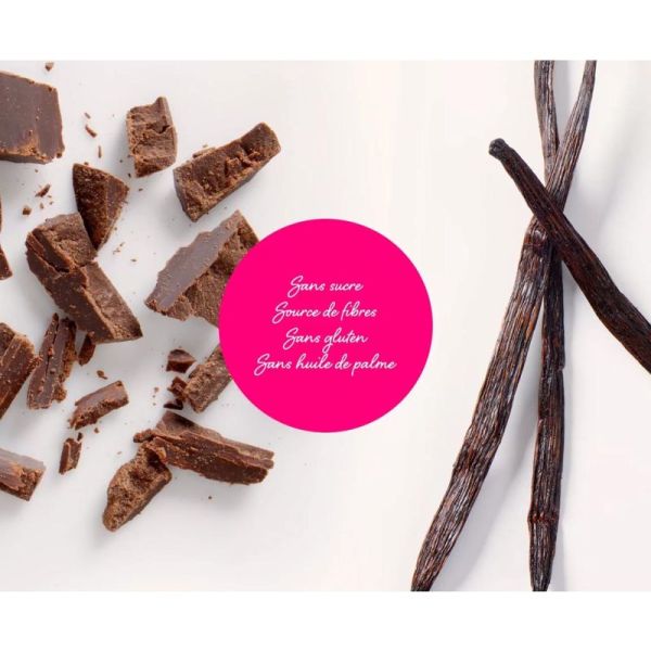 Milical Biscuits Fourrés Cacao Saveur Vanille - 4 sachets de 2 biscuits diététiques sans sucres ajoutés