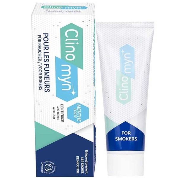 Clinomyn Dentifrice Menthe Forte Spécial Fumeur 75ml