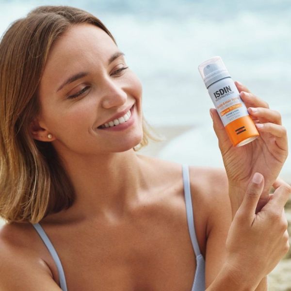 Isdin Fotoprotector Scalp & Hair - 50ml - Spray SPF 50 - protection solaire cheveux et cuir chevelu