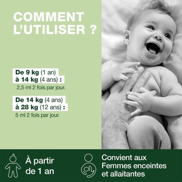 Pranarôm PranaBB Sirop Toux Bio 120ml – Confort respiratoire et sommeil