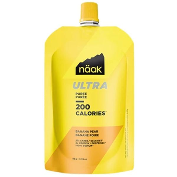 Näak Ultra Energy Purée Banane & Poire 95g – Énergie et performance