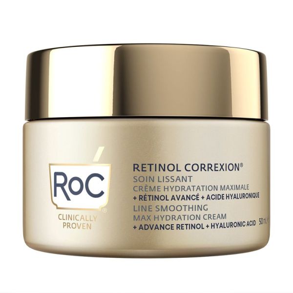 RoC Multi Correxion Soin Lissant Crème Hydratation Maximale 50ml – Rides et hydratation