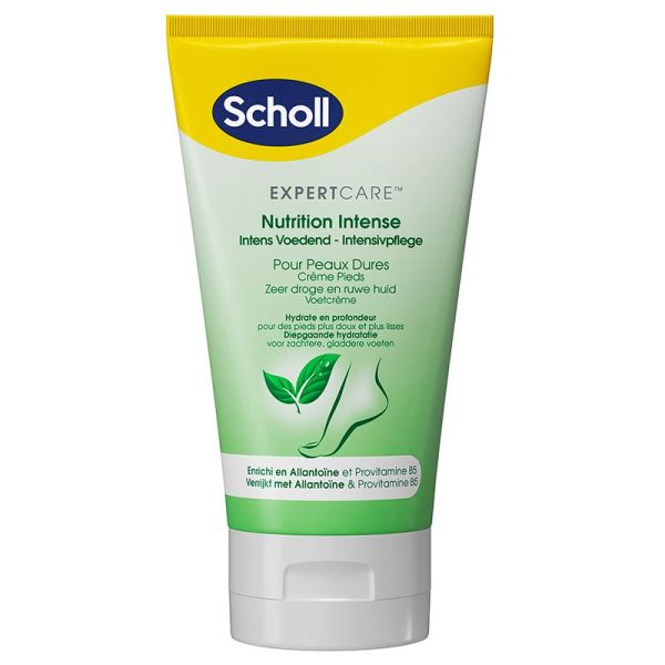 Scholl Crème Nutrition Intense Peaux Très Sèches, Dures, Rugueuses - 150 ml - Soin des pieds