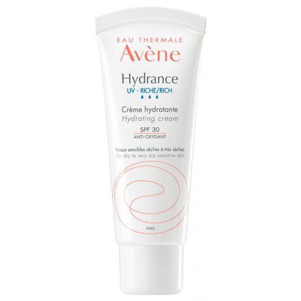 Avène Hydrance UV Riche Crème Hydratante SPF30 - 40 ml - Pour peaux sensibles déshydratées