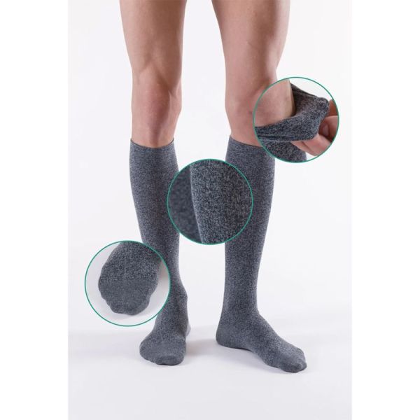 Thuasne Venoflex City Confort Coton Chaussettes de Contention Classe 2 Normal – Douceur et résistance