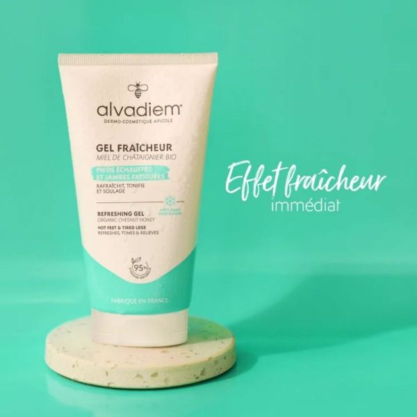 Alvadiem Gel Fraîcheur 150 ml - Pieds échauffés et jambes fatiguées