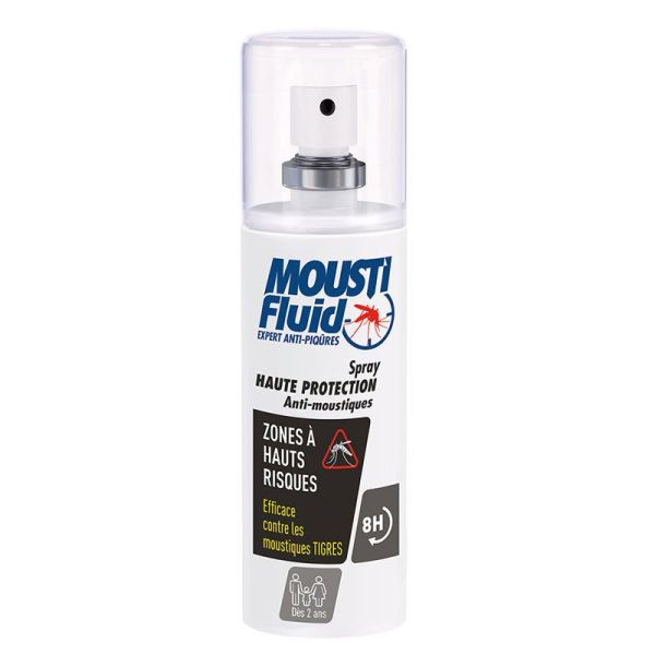 Moustifluid Lotion Haute Protection Zones à Hauts Risques - 100 ml