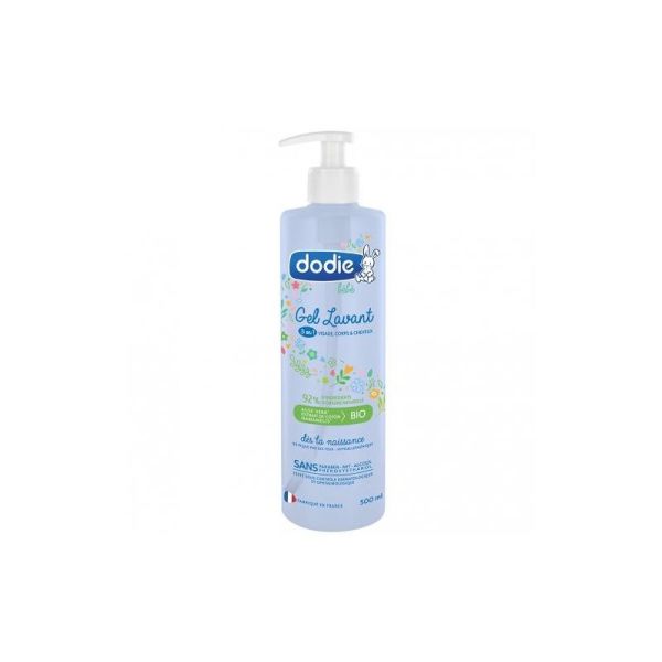 Dodie Hygiène et Soin gel lavant bébé 3 en 1 500 ml